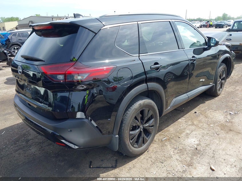 2023 Nissan Rogue VIN JN8BT3BB6PW218536 IAAI salvage auction — LEFT FRONT, Scrap (Michigan), sold $2,950 on 2026-07-09 (photo 4)