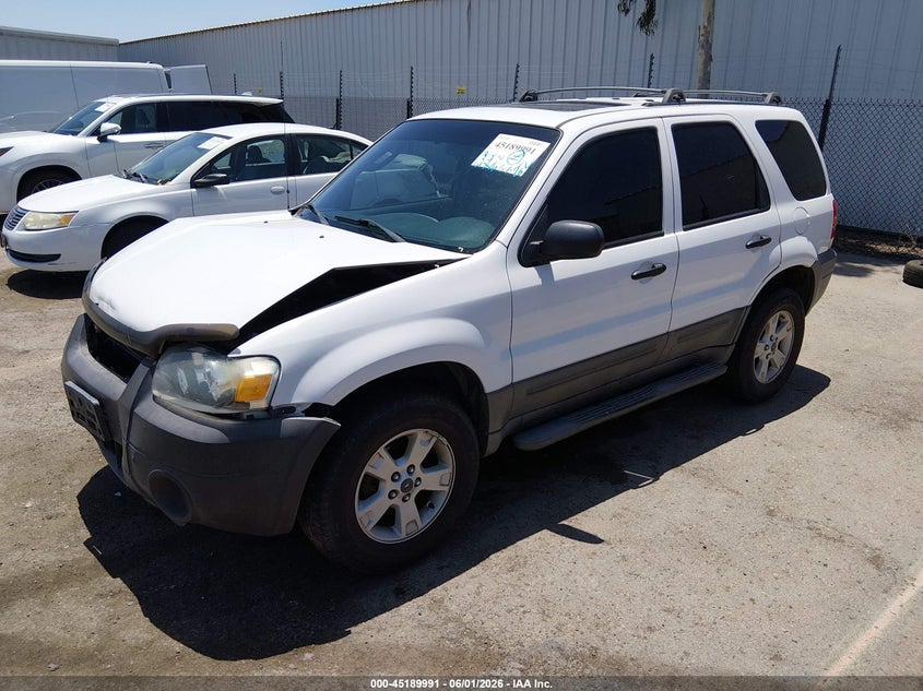 2006 Ford Escape VIN 1FMCU03136KA07054 IAAI salvage auction — FRONT END, Salvage (California), sold $450 on 2026-07-28 (photo 2)