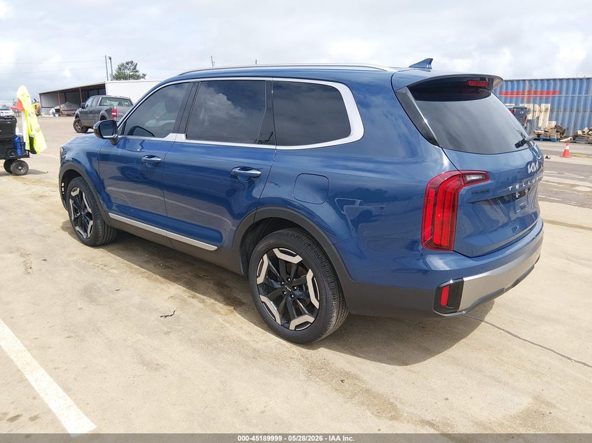 2025 Kia Telluride VIN 5XYP64GC1SG642504 IAAI salvage auction — RIGHT SIDE, Salvage Title, sold $14,300 on 2026-07-23 (photo 3)