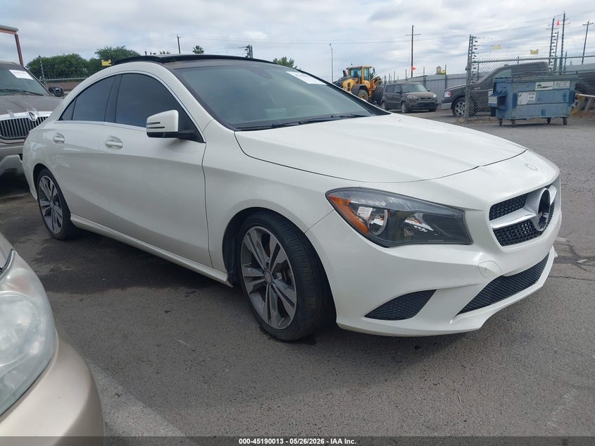 2016 Mercedes-benz Cla-klasse VIN WDDSJ4EB4GN376422 IAAI salvage auction — NORMAL WEAR, App For Dup Clear (California), sold $725 on 2026-07-28 (photo 1)