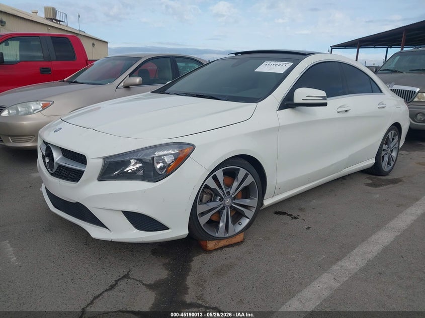 2016 Mercedes-benz Cla-klasse VIN WDDSJ4EB4GN376422 IAAI salvage auction — NORMAL WEAR, App For Dup Clear (California), sold $725 on 2026-07-28 (photo 2)