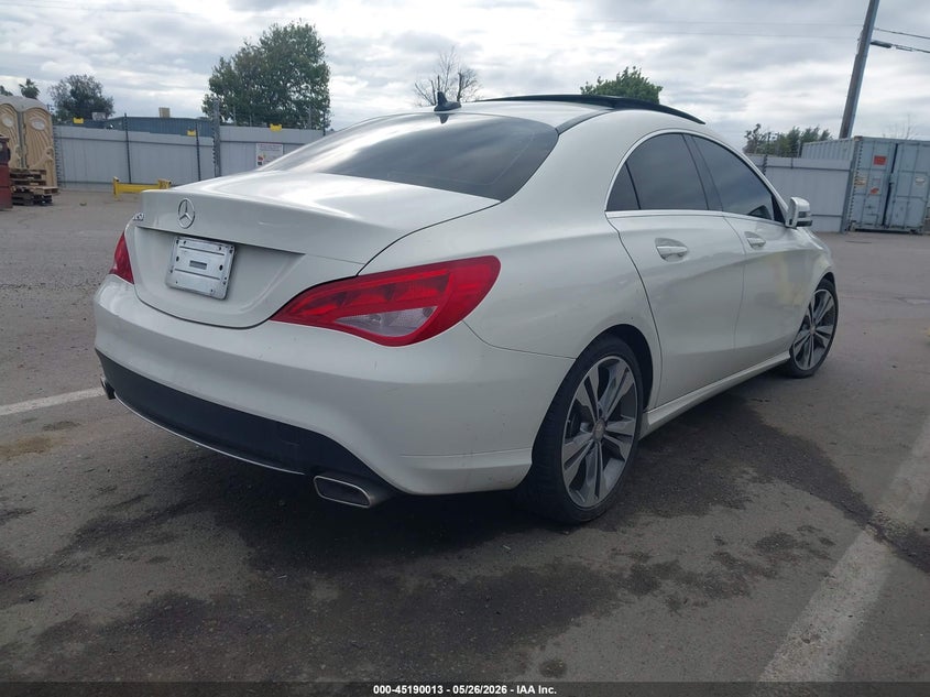 2016 Mercedes-benz Cla-klasse VIN WDDSJ4EB4GN376422 IAAI salvage auction — NORMAL WEAR, App For Dup Clear (California), sold $725 on 2026-07-28 (photo 4)