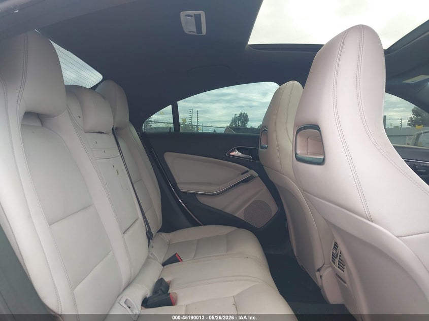 2016 Mercedes-benz Cla-klasse VIN WDDSJ4EB4GN376422 IAAI salvage auction — NORMAL WEAR, App For Dup Clear (California), sold $725 on 2026-07-28 (photo 8)