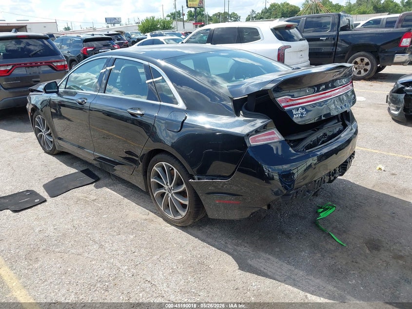 2018 Lincoln Mkz VIN 3LN6L5E99JR619540 IAAI salvage auction — FRONT END, Salvage Title, sold $525 on 2026-07-22 (photo 3)