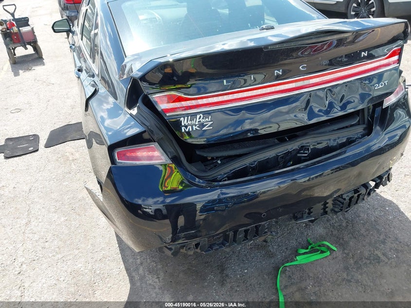 2018 Lincoln Mkz VIN 3LN6L5E99JR619540 IAAI salvage auction — FRONT END, Salvage Title, sold $525 on 2026-07-22 (photo 6)