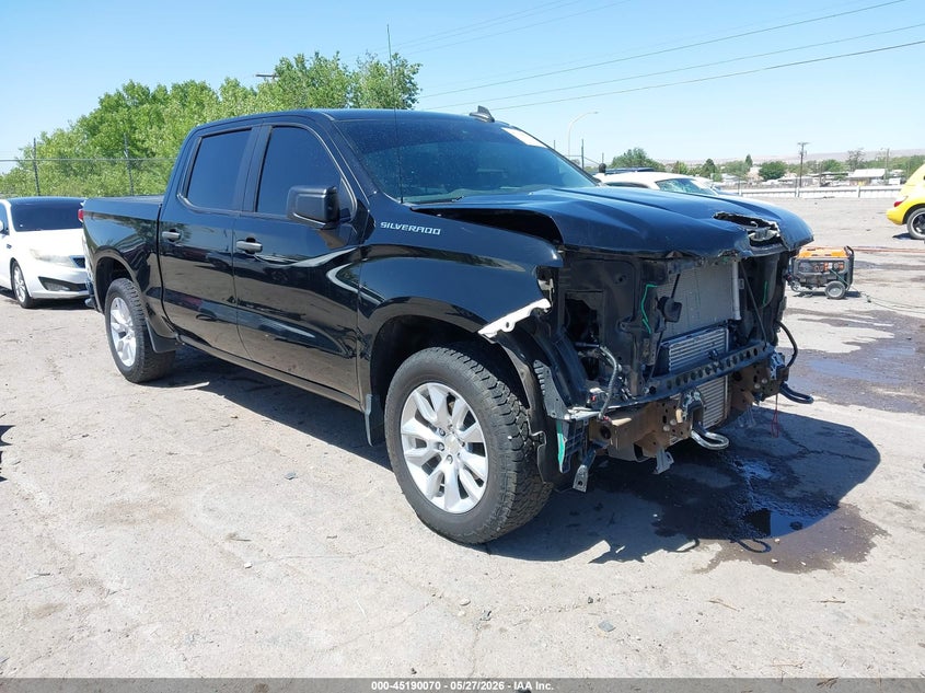 2023 Chevrolet Silverado VIN 3GCPABEK1PG176739 IAAI salvage auction — FRONT END, Salvage Title, sold $9,100 on 2026-07-29 (photo 1)