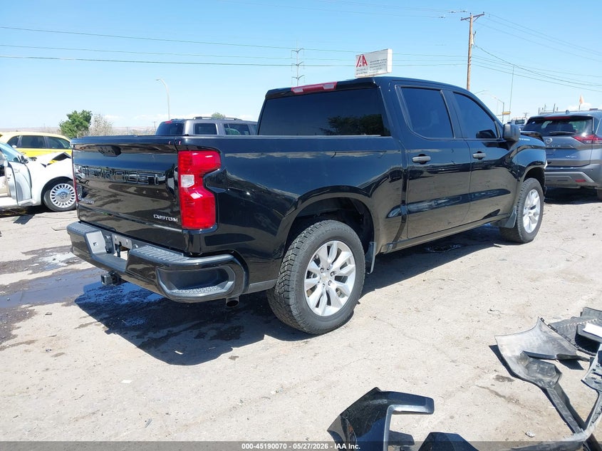 2023 Chevrolet Silverado VIN 3GCPABEK1PG176739 IAAI salvage auction — FRONT END, Salvage Title, sold $9,100 on 2026-07-29 (photo 4)