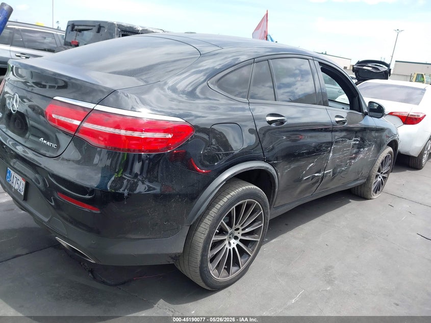 2019 Mercedes-benz Glc coupe VIN WDC0J4KBXKF666120 IAAI salvage auction — SIDE, Wait Title, sold $13,600 on 2026-08-08 (photo 4)