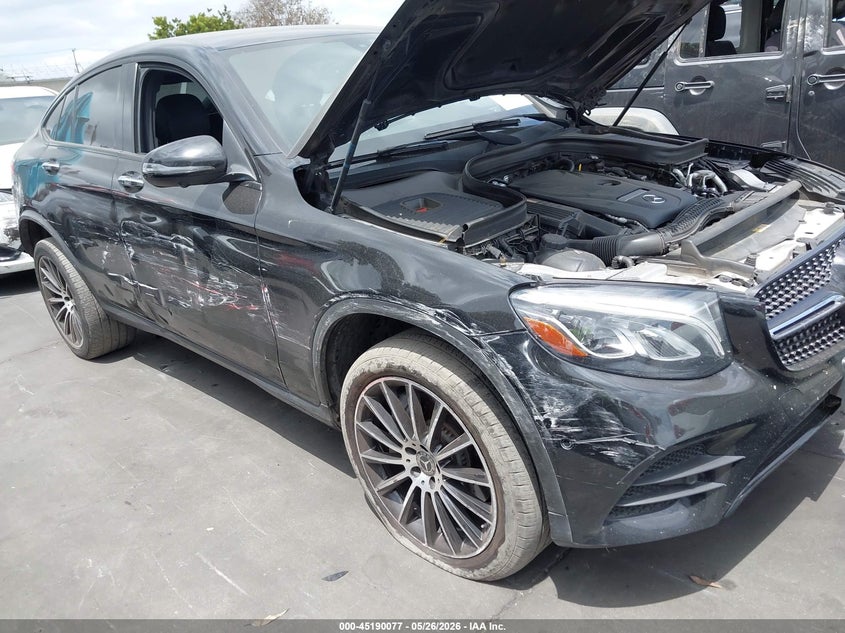 2019 Mercedes-benz Glc coupe VIN WDC0J4KBXKF666120 IAAI salvage auction — SIDE, Wait Title, sold $13,600 on 2026-08-08 (photo 6)