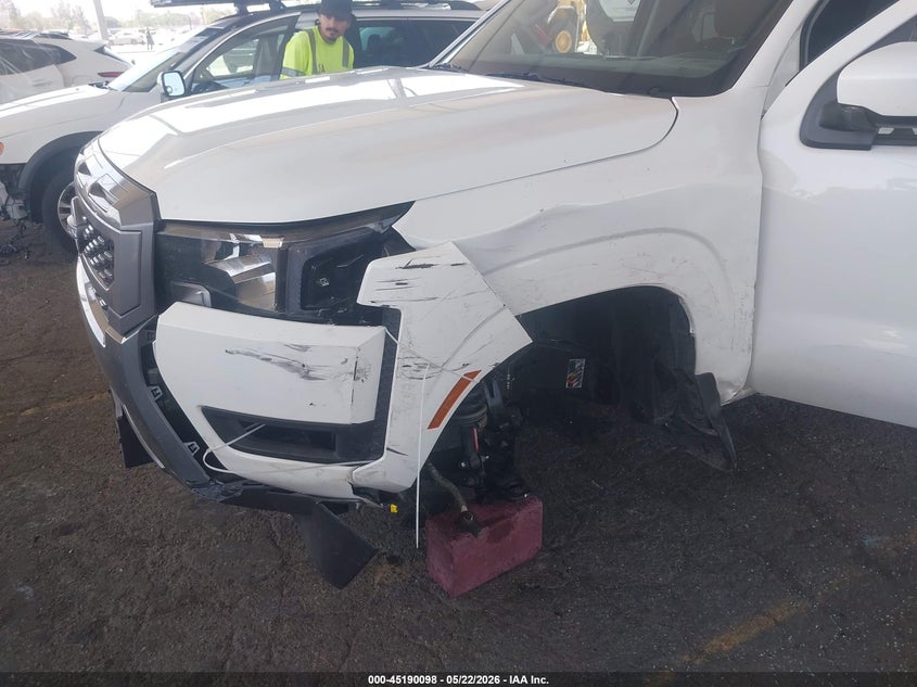 2025 Nissan Navara (frontier) VIN 1N6ED1EJ9SN633181 IAAI salvage auction — LEFT FRONT, Salvage (California), sold $10,200 on 2026-10-13 (photo 6)