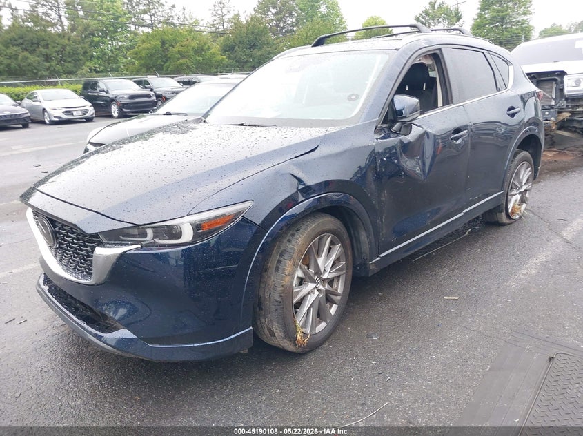 2024 Mazda Cx-5 VIN JM3KFBDL4R0454781 IAAI salvage auction — RIGHT FRONT, Salvage (North Carolina), sold $6,200 on 2026-07-13 (photo 2)