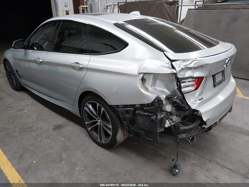 2014 BMW 3er VIN WBA3X9C53ED153571 IAAI salvage auction — REAR END, Salvage (Arizona), sold $2,850 on 2026-07-09 (photo 3)