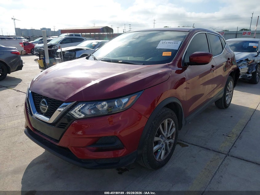 2022 Nissan Rogue VIN JN1BJ1AV1NW343770 IAAI salvage auction — REAR END, Salvage Title, sold $2,850 on 2026-07-20 (photo 2)