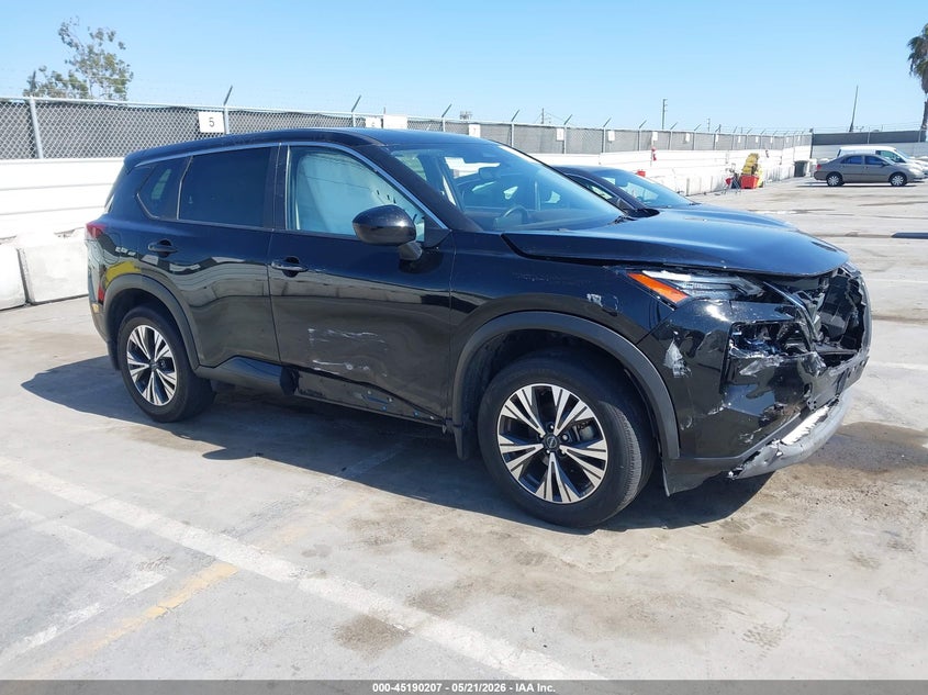 2023 Nissan Rogue VIN JN8BT3BA8PW417613 IAAI salvage auction — FRONT END, Salvage (California), sold $4,550 on 2026-07-22 (photo 1)