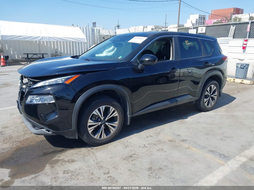 2023 Nissan Rogue VIN JN8BT3BA8PW417613 IAAI salvage auction — FRONT END, Salvage (California), sold $4,550 on 2026-07-22 (photo 2)