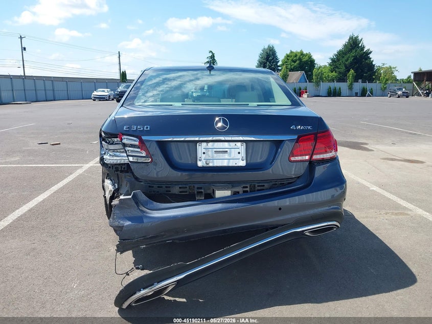 2014 Mercedes-benz E-klasse VIN WDDHF8JB0EA908407 IAAI salvage auction — REAR END, Salvage Title, sold $5,600 on 2026-08-04 (photo 6)
