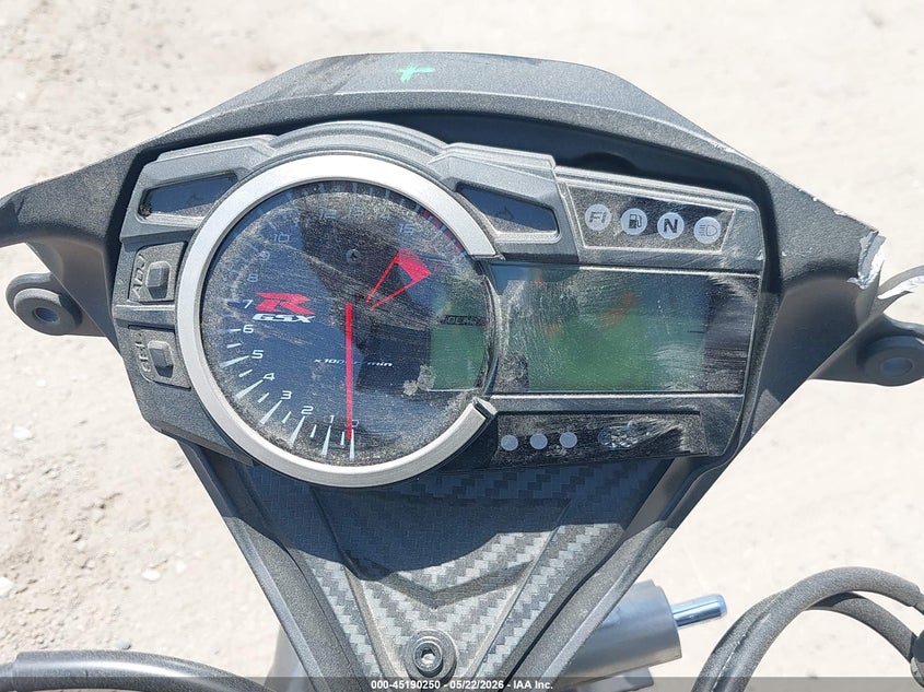 2026 Suzuki Gsx-r VIN JS1GN7FAXT7101075 IAAI salvage auction — LEFT FRONT, Salvage (California), sold $3,600 on 2026-07-15 (photo 7)