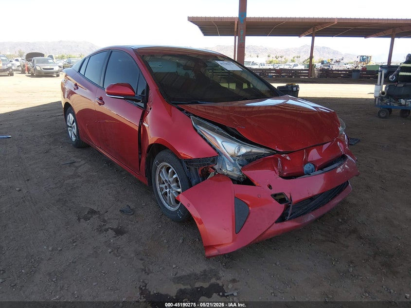 2018 Toyota Prius VIN JTDKBRFU3J3597792 IAAI salvage auction — FRONT END, Salvage (Arizona), sold $1,650 on 2026-07-28 (photo 1)