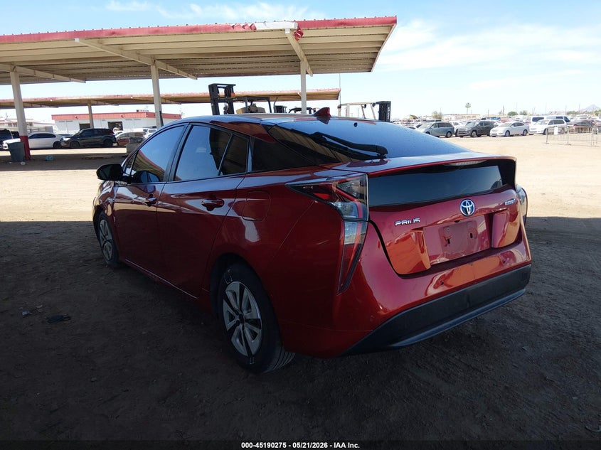 2018 Toyota Prius VIN JTDKBRFU3J3597792 IAAI salvage auction — FRONT END, Salvage (Arizona), sold $1,650 on 2026-07-28 (photo 3)