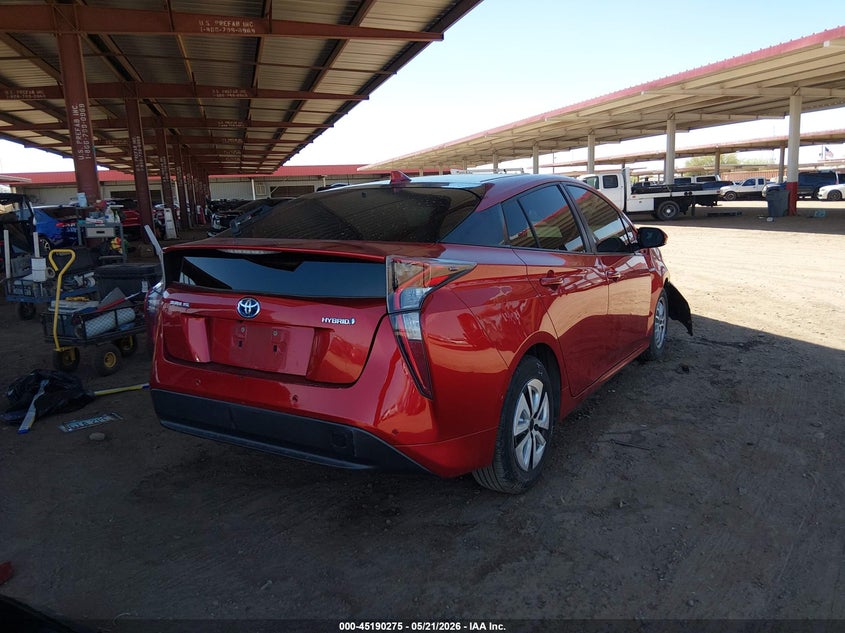 2018 Toyota Prius VIN JTDKBRFU3J3597792 IAAI salvage auction — FRONT END, Salvage (Arizona), sold $1,650 on 2026-07-28 (photo 4)