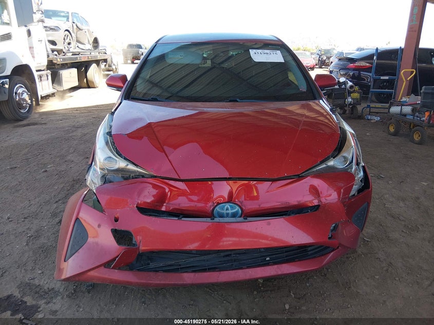 2018 Toyota Prius VIN JTDKBRFU3J3597792 IAAI salvage auction — FRONT END, Salvage (Arizona), sold $1,650 on 2026-07-28 (photo 6)