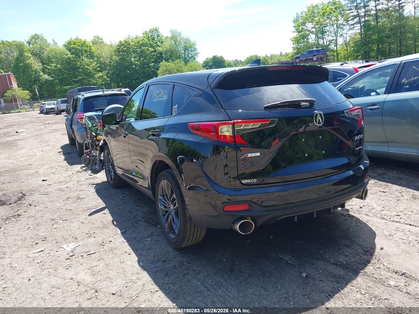 2024 Acura Rdx VIN 5J8TC2H69RL032578 IAAI salvage auction — LEFT FRONT, Salvage (Massachusetts), sold $12,075 on 2026-07-21 (photo 3)