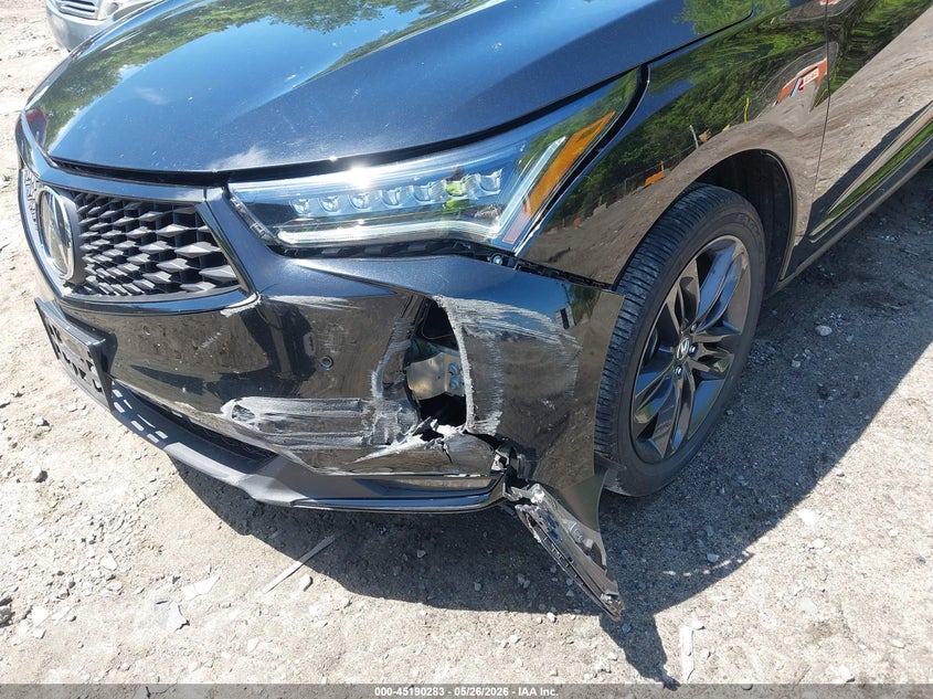 2024 Acura Rdx VIN 5J8TC2H69RL032578 IAAI salvage auction — LEFT FRONT, Salvage (Massachusetts), sold $12,075 on 2026-07-21 (photo 6)