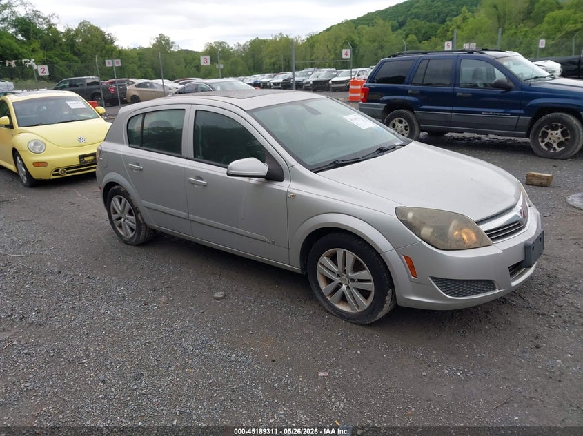 2008 Saturn Astra VIN W08AR671285057383 IAAI salvage auction — NORMAL WEAR, Clear (Virginia), sold $550 on 2026-07-07 (photo 1)