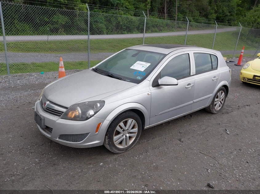 2008 Saturn Astra VIN W08AR671285057383 IAAI salvage auction — NORMAL WEAR, Clear (Virginia), sold $550 on 2026-07-07 (photo 2)