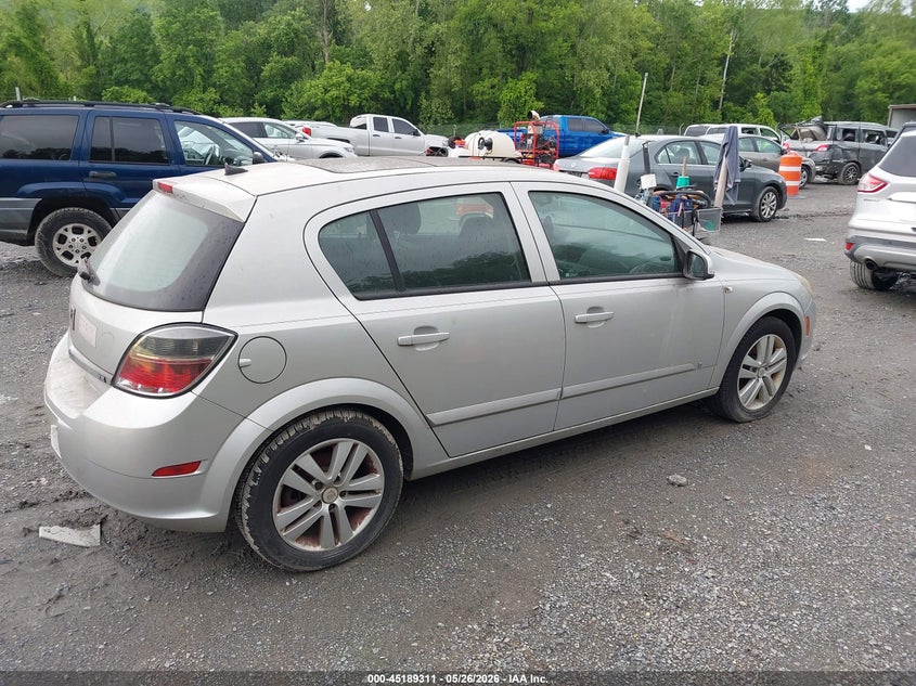 2008 Saturn Astra VIN W08AR671285057383 IAAI salvage auction — NORMAL WEAR, Clear (Virginia), sold $550 on 2026-07-07 (photo 4)