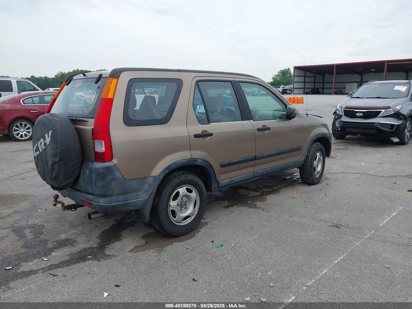 2003 Honda Cr-v VIN SHSRD68423U102727 IAAI salvage auction — FRONT END, Clear (Indiana), sold $1,775 on 2026-07-09 (photo 4)