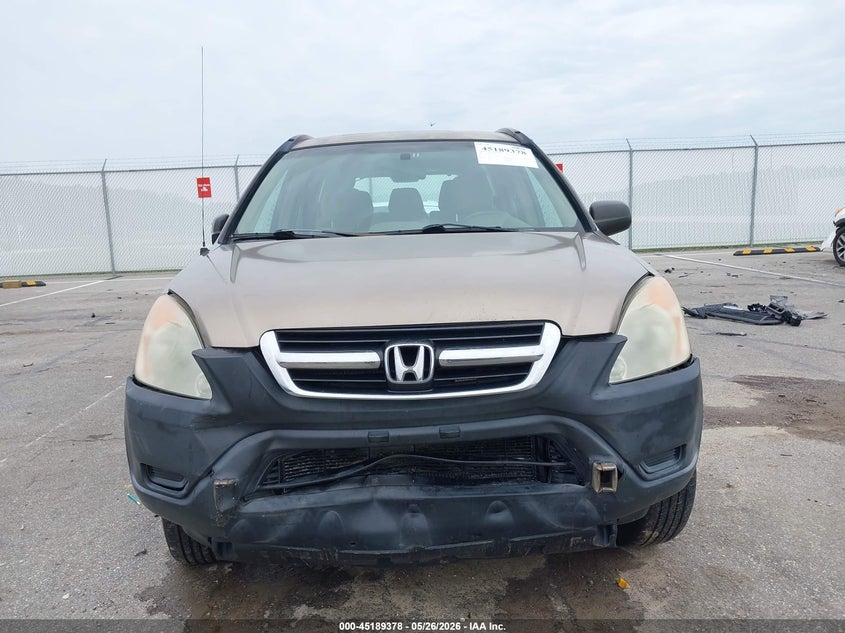 2003 Honda Cr-v VIN SHSRD68423U102727 IAAI salvage auction — FRONT END, Clear (Indiana), sold $1,775 on 2026-07-09 (photo 6)