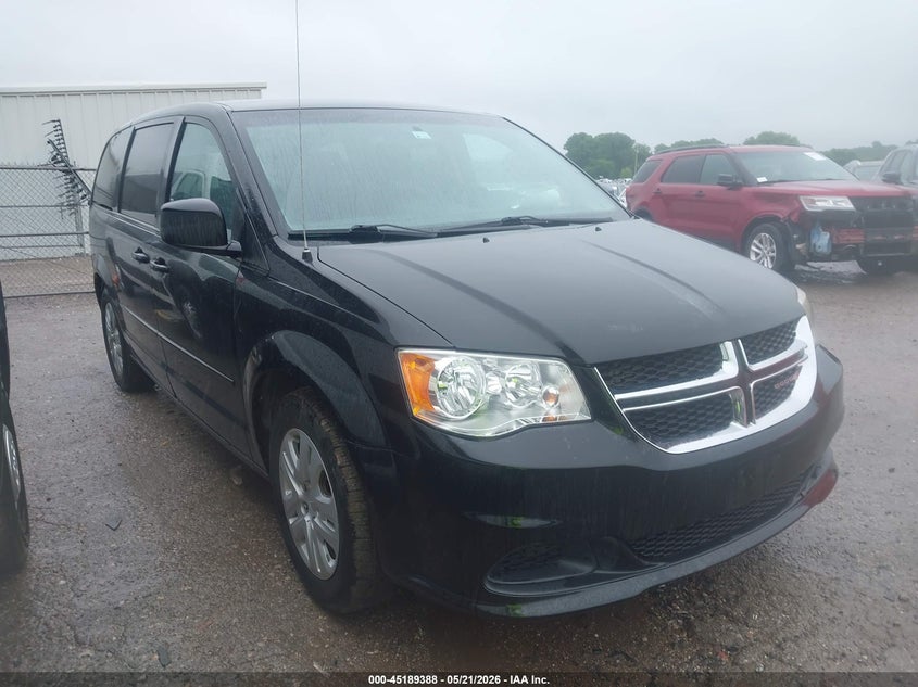 2016 Dodge Grand caravan VIN 2C4RDGBG7GR100594 IAAI salvage auction — NORMAL WEAR, SF97 (Oklahoma), sold $4,500 on 2026-07-09 (photo 1)