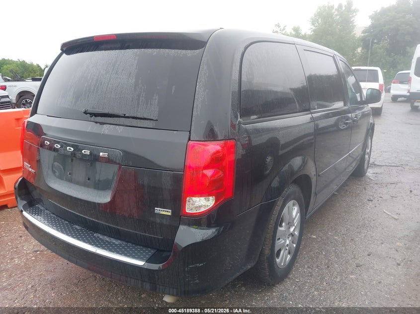 2016 Dodge Grand caravan VIN 2C4RDGBG7GR100594 IAAI salvage auction — NORMAL WEAR, SF97 (Oklahoma), sold $4,500 on 2026-07-09 (photo 4)