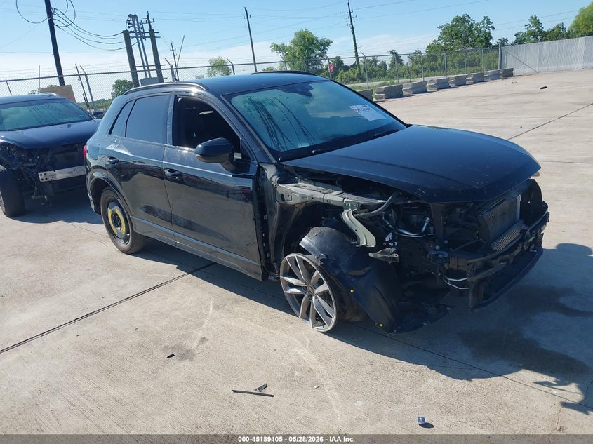 2023 Audi Q3 VIN WA1DECF36P1128845 IAAI salvage auction — FRONT END, Salvage Title, sold $8,900 on 2026-07-24 (photo 1)