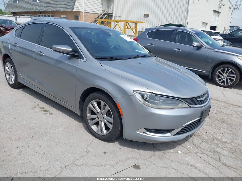 2017 Chrysler 200 VIN 1C3CCCAB9HN511862 IAAI salvage auction — LEFT FRONT, Salvage (Illinois), sold $800 on 2026-08-26 (photo 1)
