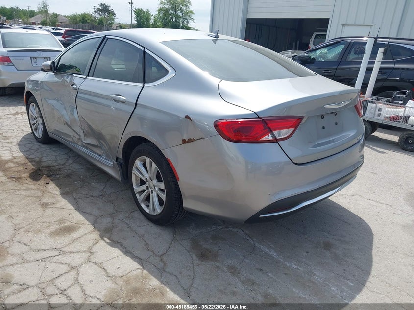 2017 Chrysler 200 VIN 1C3CCCAB9HN511862 IAAI salvage auction — LEFT FRONT, Salvage (Illinois), sold $800 on 2026-08-26 (photo 3)