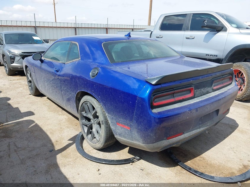 2022 Dodge Challenger VIN 2C3CDZBT4NH230547 IAAI salvage auction — ENGINE DAMAGE, Salvage (Texas), sold $4,500 on 2026-07-31 (photo 3)