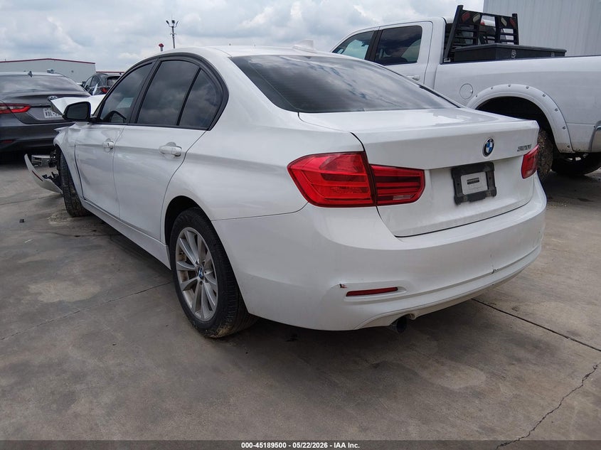 2016 BMW 3er VIN WBA8E1G59GNT36767 IAAI salvage auction — FRONT END, Salvage (Texas), sold $375 on 2026-08-04 (photo 3)
