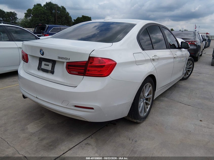 2016 BMW 3er VIN WBA8E1G59GNT36767 IAAI salvage auction — FRONT END, Salvage (Texas), sold $375 on 2026-08-04 (photo 4)