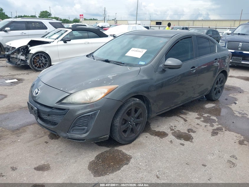 2011 Mazda 3 VIN JM1BL1VF0B1404206 IAAI salvage auction — RIGHT REAR, Original (Texas), sold $600 on 2026-07-08 (photo 2)