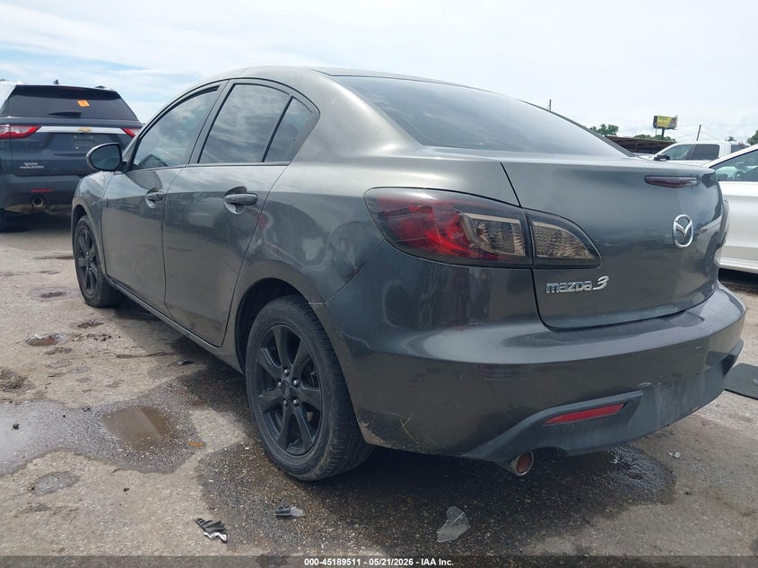 2011 Mazda 3 VIN JM1BL1VF0B1404206 IAAI salvage auction — RIGHT REAR, Original (Texas), sold $600 on 2026-07-08 (photo 3)