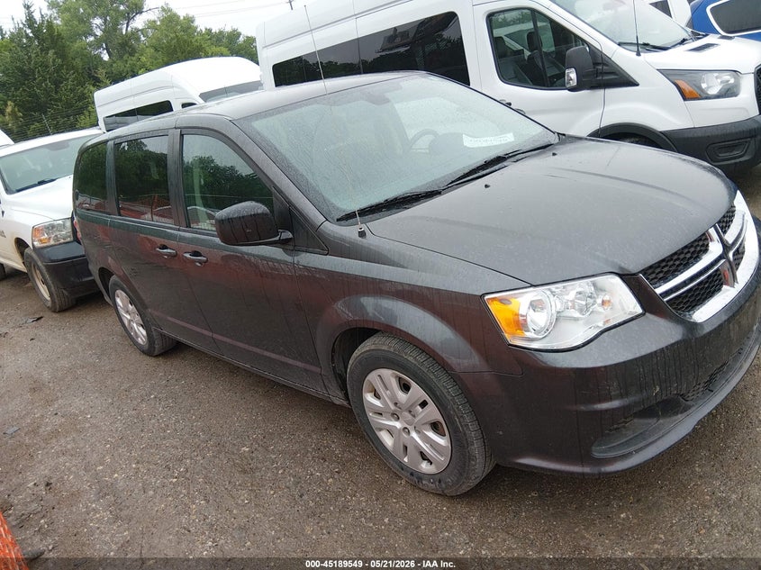 2018 Dodge Caravan VIN 2C4RDGBG2JR296743 IAAI salvage auction — NORMAL WEAR, SF97 (Oklahoma), sold $12,200 on 2026-07-09 (photo 1)