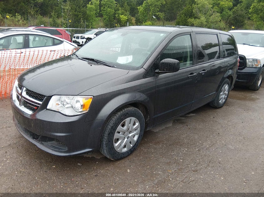 2018 Dodge Caravan VIN 2C4RDGBG2JR296743 IAAI salvage auction — NORMAL WEAR, SF97 (Oklahoma), sold $12,200 on 2026-07-09 (photo 2)