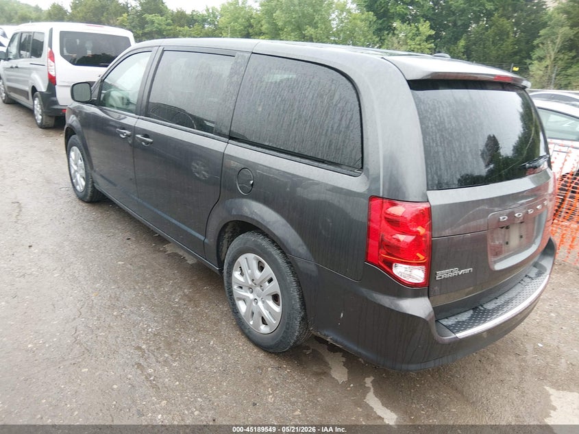 2018 Dodge Caravan VIN 2C4RDGBG2JR296743 IAAI salvage auction — NORMAL WEAR, SF97 (Oklahoma), sold $12,200 on 2026-07-09 (photo 3)