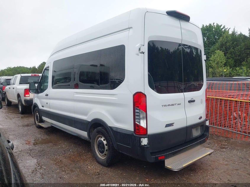 2021 Ford Transit VIN 1FBAX2X88MKB02619 IAAI salvage auction — NORMAL WEAR, Sf97 (Oklahoma), sold $17,100 on 2026-07-09 (photo 3)