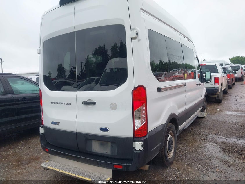 2021 Ford Transit VIN 1FBAX2X88MKB02619 IAAI salvage auction — NORMAL WEAR, Sf97 (Oklahoma), sold $17,100 on 2026-07-09 (photo 4)