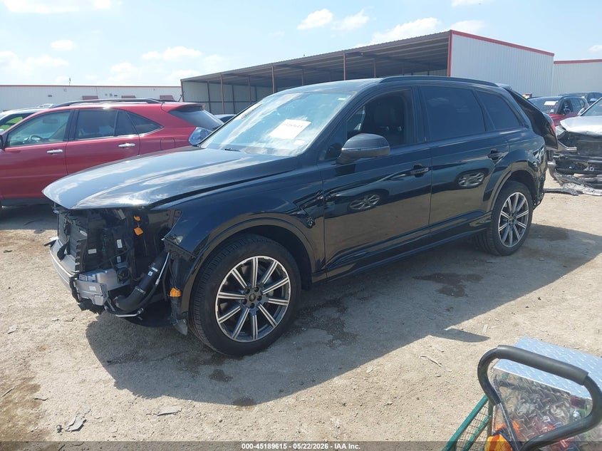 2023 Audi Q7 VIN WA1LCBF78PD023642 IAAI salvage auction — FRONT END, Original (Texas), sold $17,900 on 2026-07-28 (photo 2)