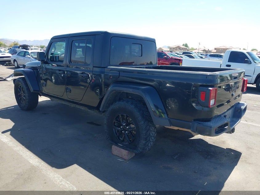 2022 Jeep Gladiator VIN 1C6HJTAG6NL160376 IAAI salvage auction — THEFT, Salvage (Arizona), sold $13,200 on 2026-07-28 (photo 3)