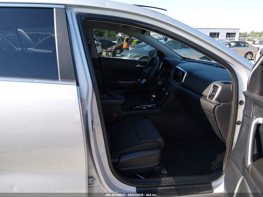 2022 Kia Sportage VIN KNDPMCAC5N7981616 IAAI salvage auction — HAIL, Salvage Title, sold $25 on 2026-07-27 (photo 5)